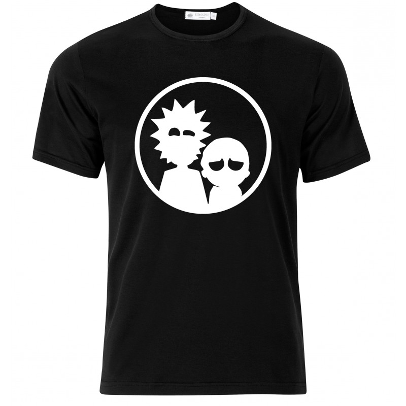 T Shirt Rick Morty Vector
