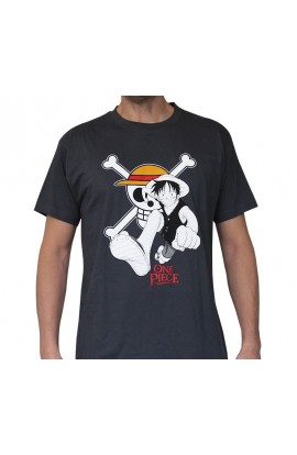 T-shirt Luffy And Emblem
