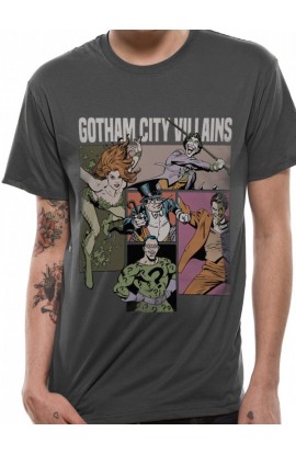 T-shirt Gotham City Vilains