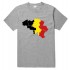 T-shirt Belgium Map