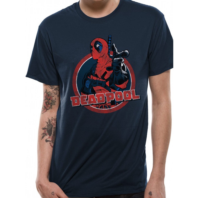 T-shirt Deadpool Point